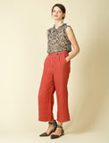 Floral Chiffon Top - Harvest Beauty
