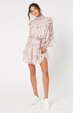 Melanie Chiffon Mini Dress - Harvest Beauty