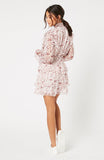 Melanie Chiffon Mini Dress - Harvest Beauty
