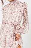 Melanie Chiffon Mini Dress - Harvest Beauty