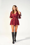 In The Moment Playsuit - Harvest Beauty