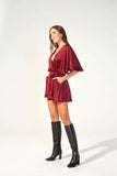 In The Moment Playsuit - Harvest Beauty