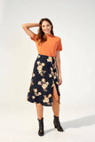 New Day Midi Skirt - Harvest Beauty