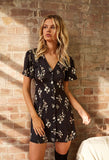 Follow Me Mini Dress - Harvest Beauty