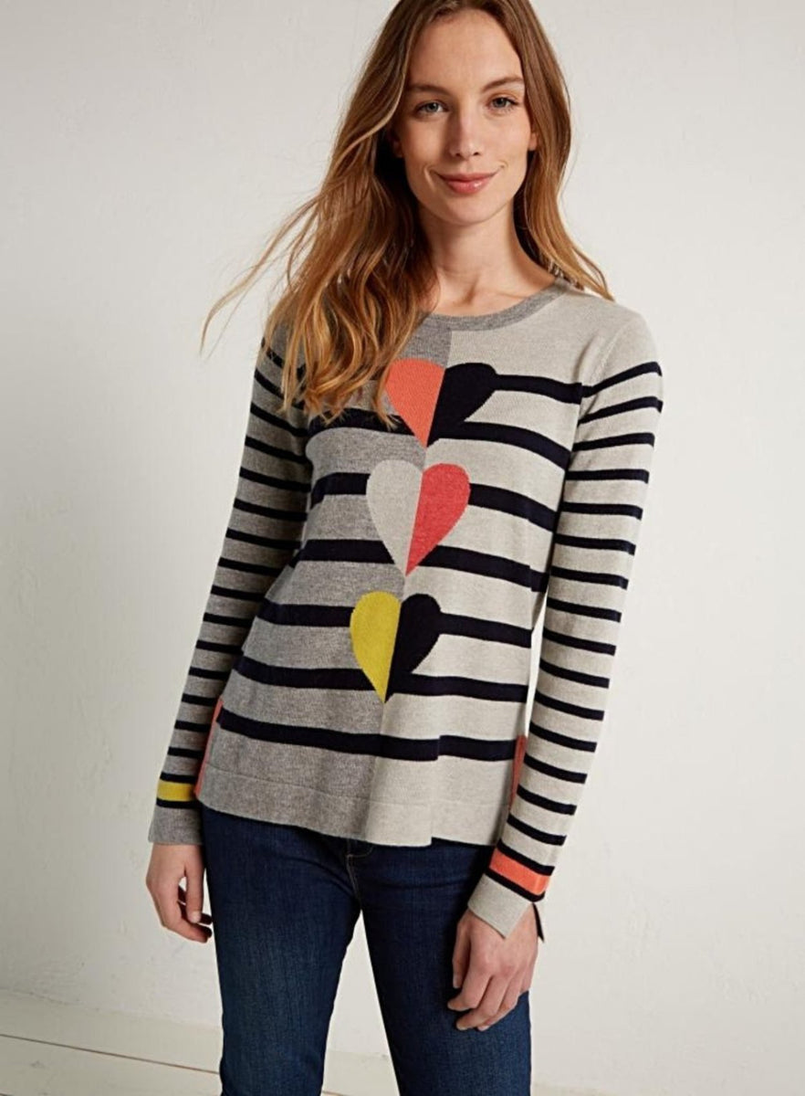 Trio Heart Jumper