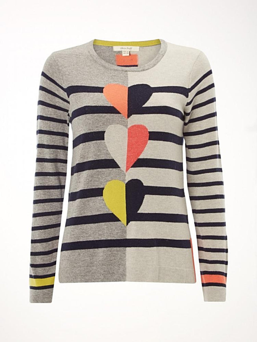 Trio Heart Jumper