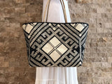 Malaya Woven Tote Bag - Harvest Beauty
