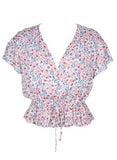 Heat Wave Blouse - Harvest Beauty
