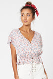 Heat Wave Blouse - Harvest Beauty