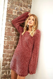 Chenille Sweater Dress - Harvest Beauty