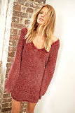 Chenille Sweater Dress - Harvest Beauty