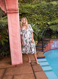 Coastal Roaming Midi Dress - Harvest Beauty