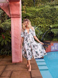 Coastal Roaming Midi Dress - Harvest Beauty