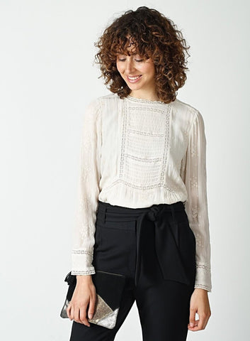 Embroidered Blouse - Harvest Beauty