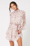 Minkpink Melanie Chiffon Mini Dress - Harvest Beauty
