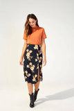 New Day Midi Skirt - Harvest Beauty