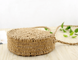 Rattan Woven Straw Bag - Harvest Beauty
