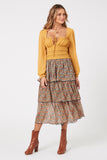 Fleetwood Floral Chiffon Skirt