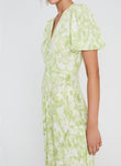 Vittoria Midi Dress Roos Tie Dye - Lime-Harvest Beauty