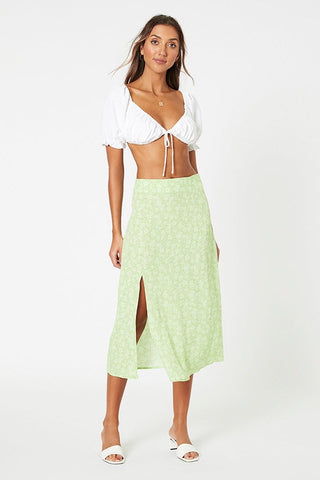Minkpink Summer Lovin Midi Skirt - Harvest Beauty