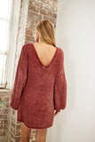 Chenille Sweater Dress - Harvest Beauty